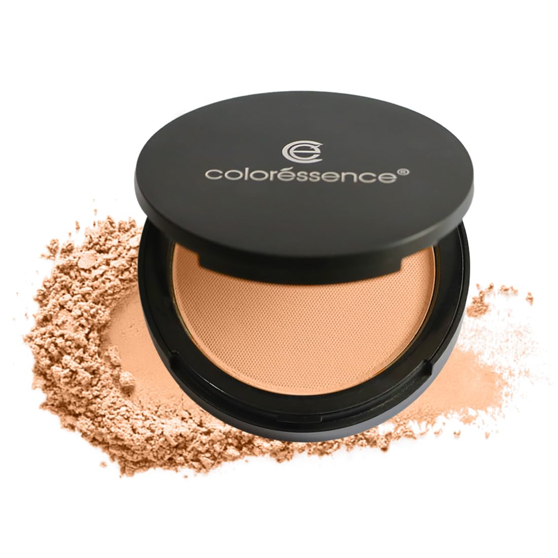 COLORESSENCE Starlet Matte Finish Compact Powder for All Skin Type for Setting Base| Oil Control Lightweight Formula | With Free Applicator Puff | Dusky, Multicolor, 100 Gram