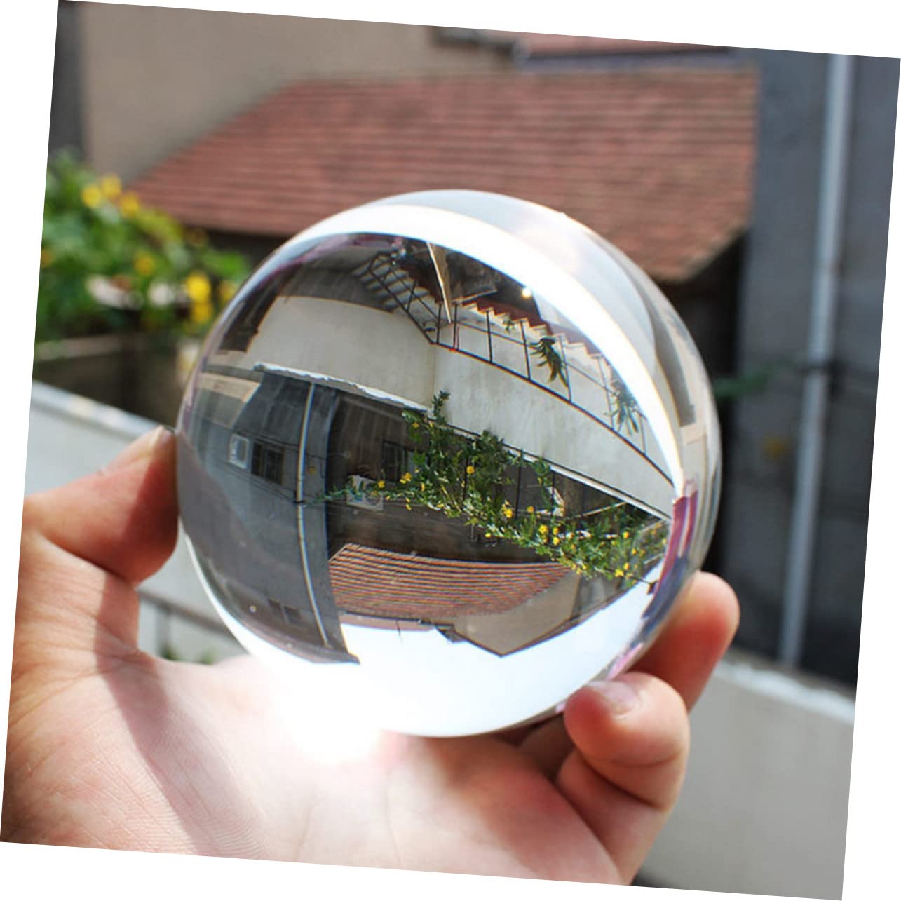 Amazon.co.jp: VINTORKY ミニクリスタル 水晶球ボール クリスタル