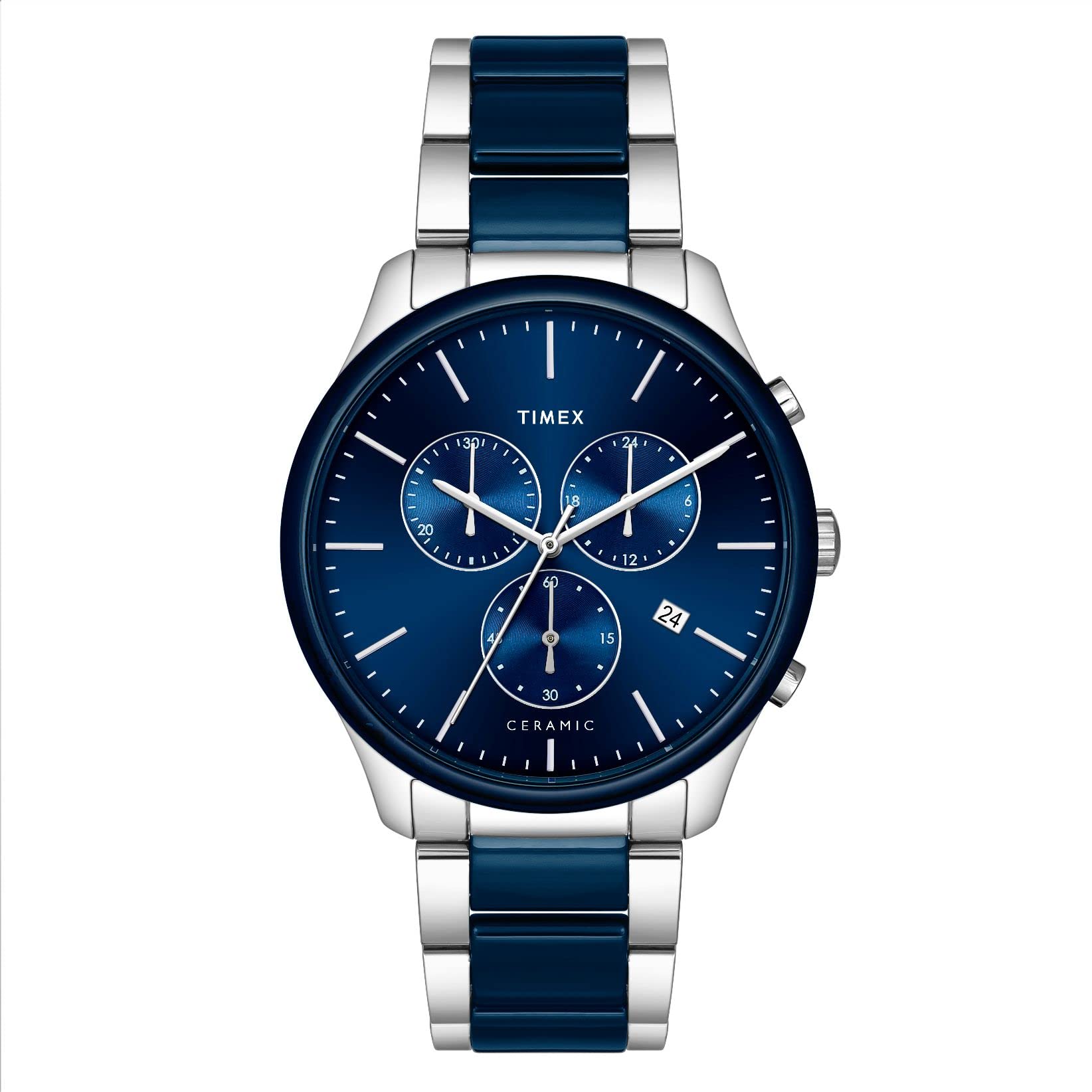 TIMEX Chronograph Blue Dial Men Watch-TWEG21701 (B0B6C3H2BF) Amazon Price History, Amazon Price Tracker