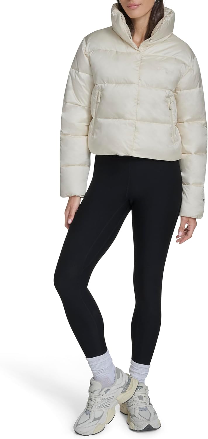 Champion womens Cropped Puffer Jacket - Image 7