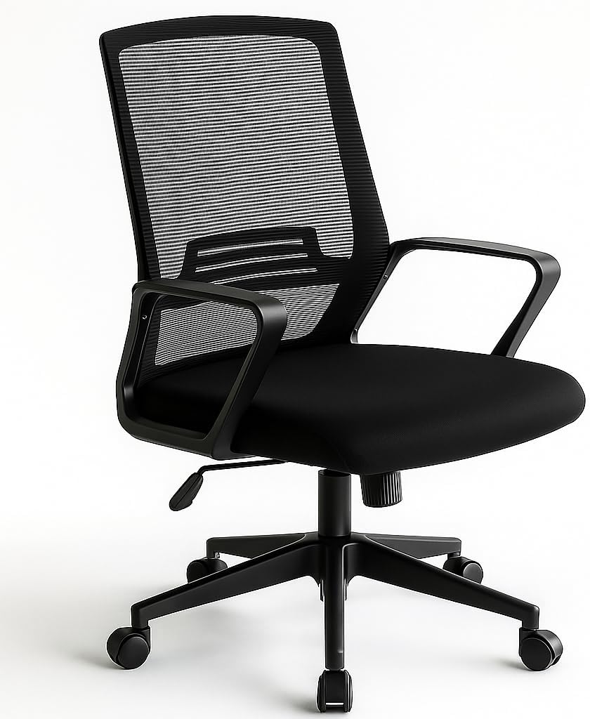 Silla de oficina ergonómica con respaldo transpirable