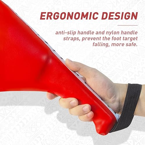 Miniatura 5 de ESCULTORA 2 almohadillas de taekwondo, objetivos de karate de doble golpe para entrenamiento eficaz de artes marciales, materiales duraderos,