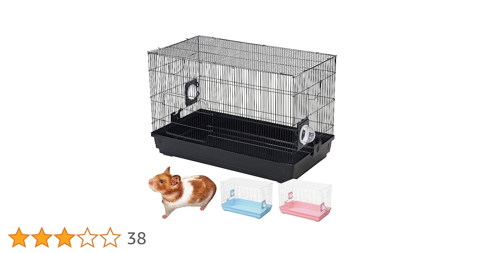 小動物用のケージ 楽天市場】ハムスター ケージ 7点セット 2階建て飼育ケージ