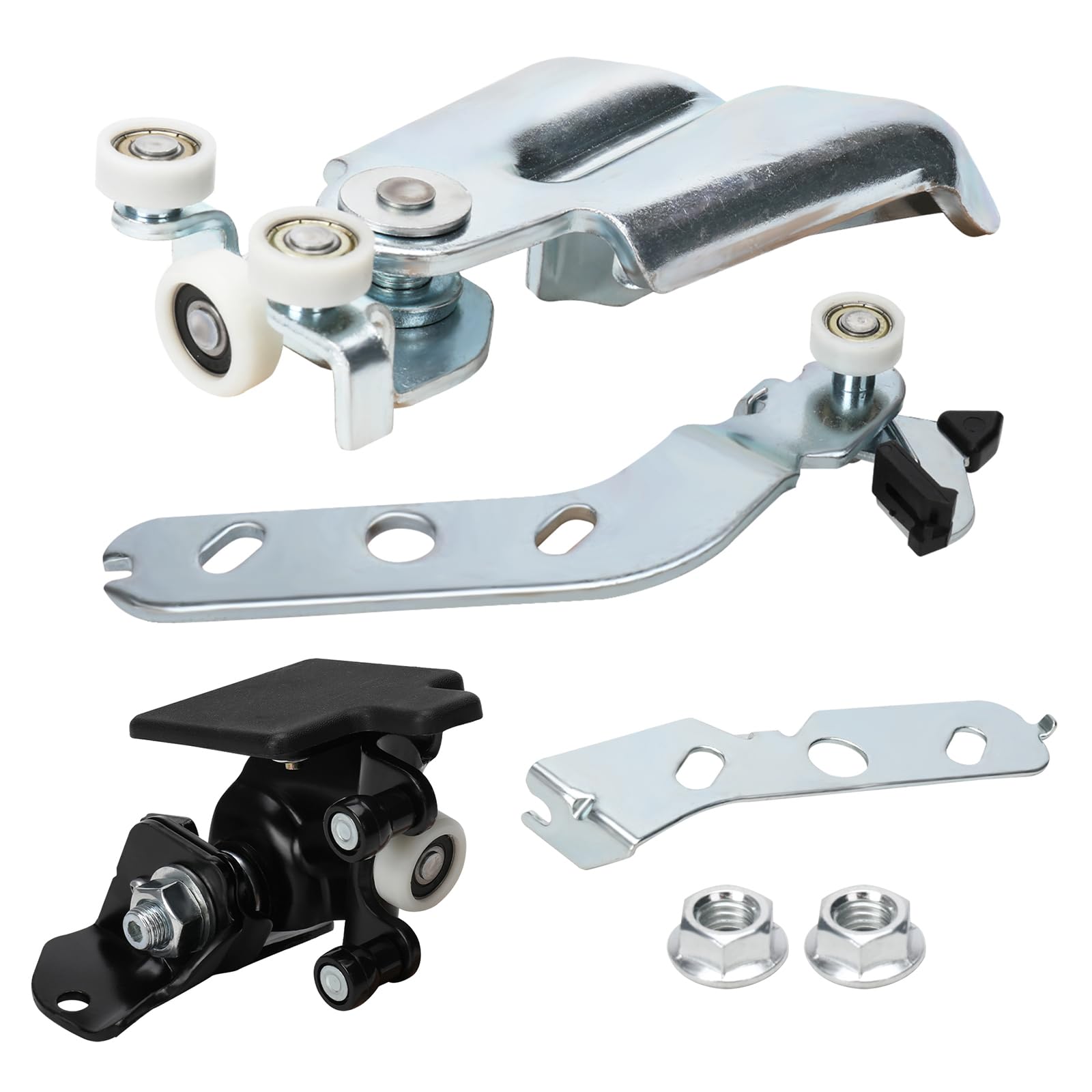 VHEUHZ Lot 3 Rouleaux Guidage Porte Coulissante Compatible Fiat Ducato 2006 Peugeot Boxer Citroën Jumper