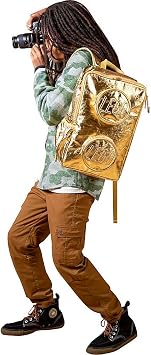 LEGO Brick Backpack - Gold Fashion Backpack, Gold