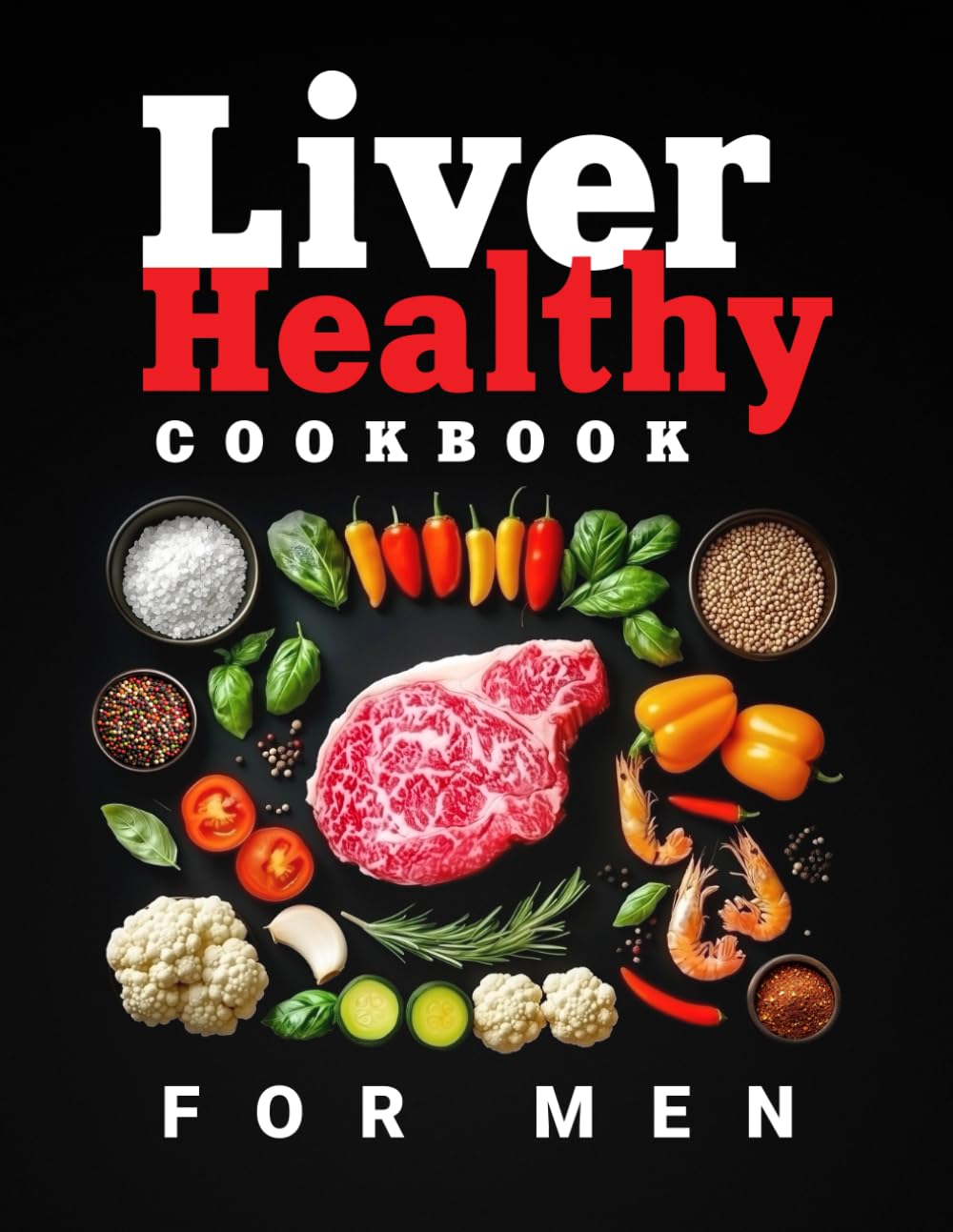 Liver Healthy Cookbook for Men: Hearty, Protein-Packed Meals for Fatty Liver Detox & Recovery with Full-Color Pictures and a 4-Week Meal Plan for Real Men (Flavor & Fire Cookbooks)