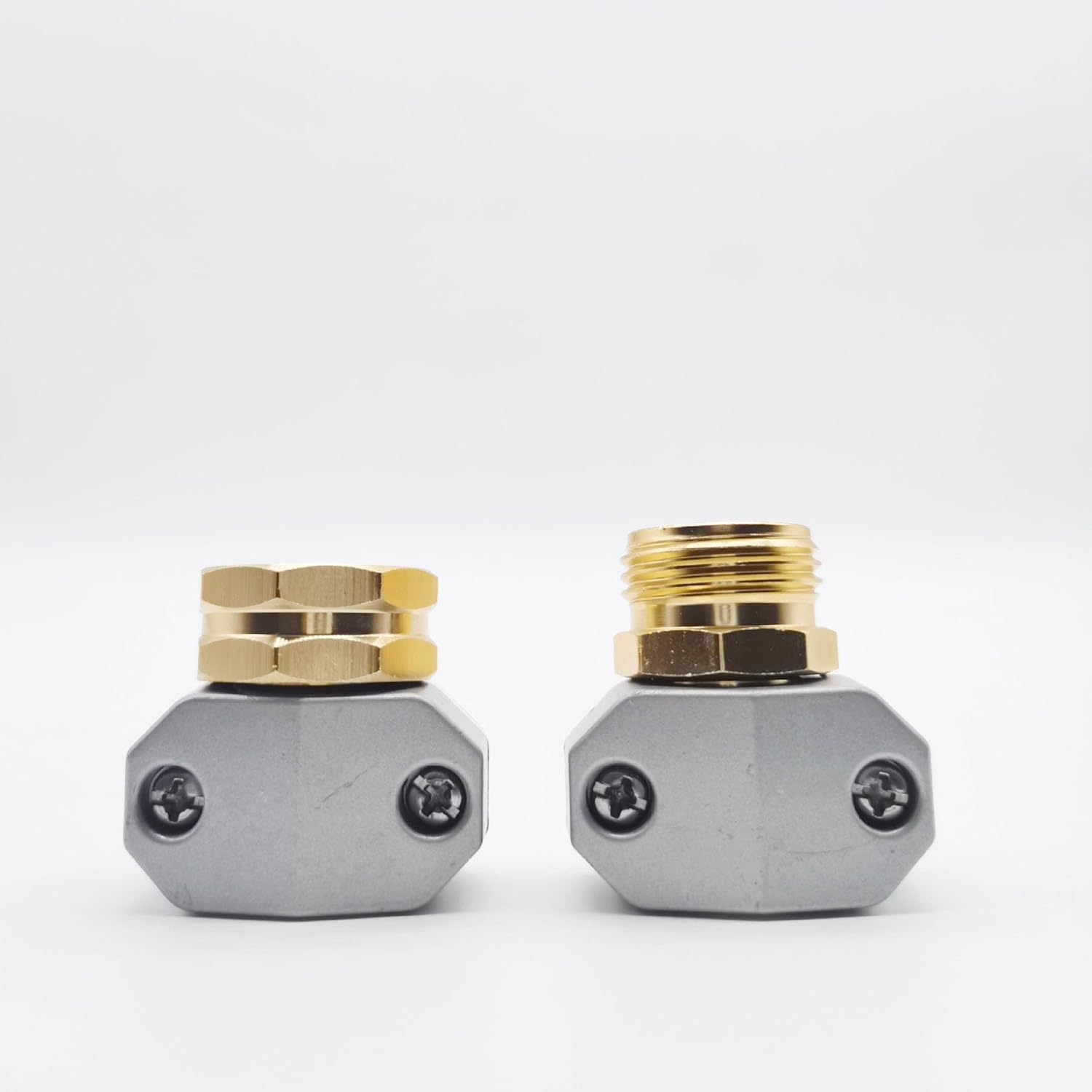 Garden Hose Repair Fitting, Zinc and Aluminum Hose End