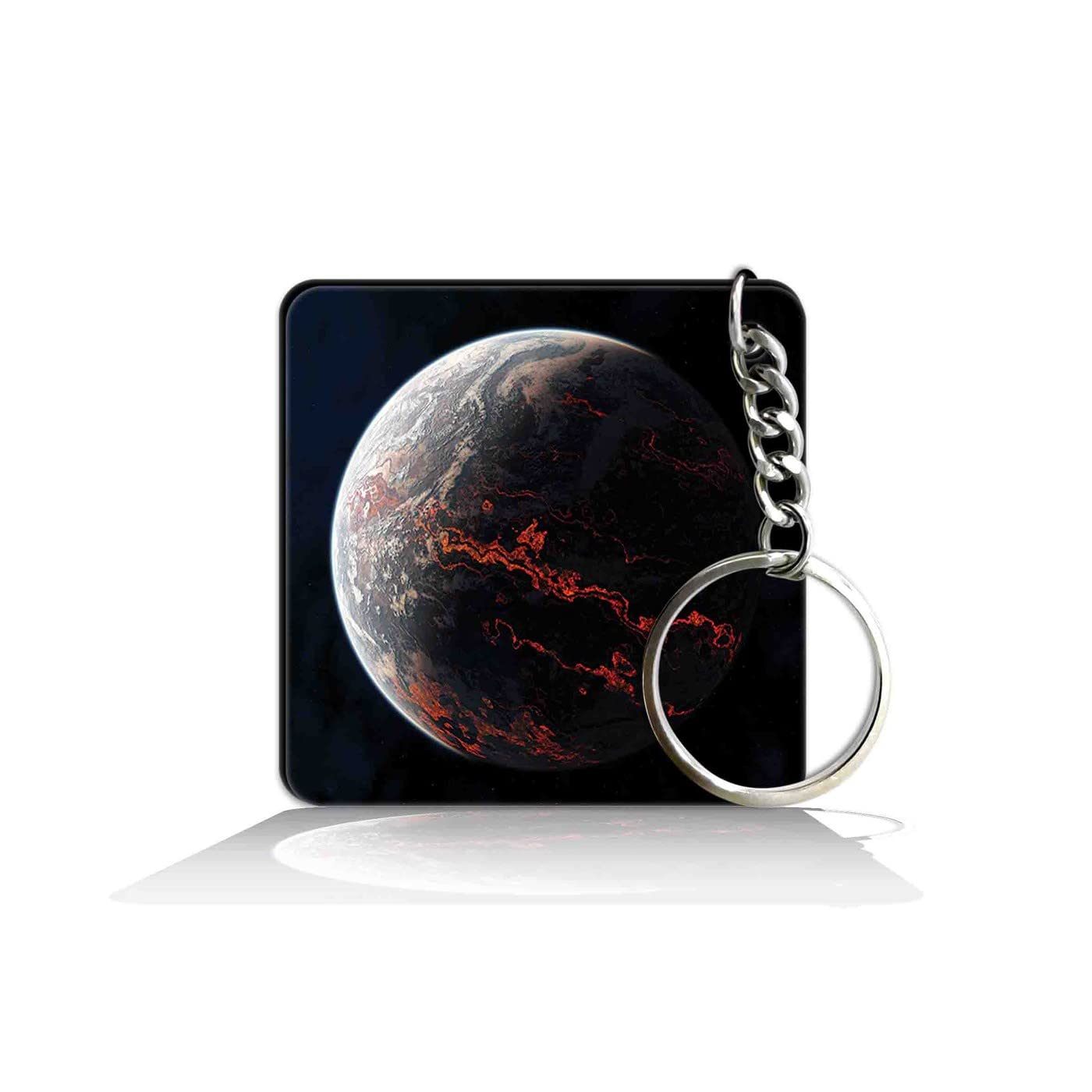party gift Printed Square Keyring Keychain for Bag Wallet Purse Bike Car Cycle Lock Key House Keys 059-picture-42