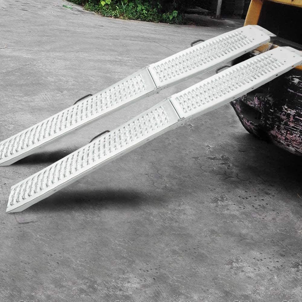 Taurus 250 - Rampa de Carga de Acero Antideslizante de 250 kg para Moto y Scooter. Equipada con Manijas y Plataforma. 170x22,5x4,5 cm
