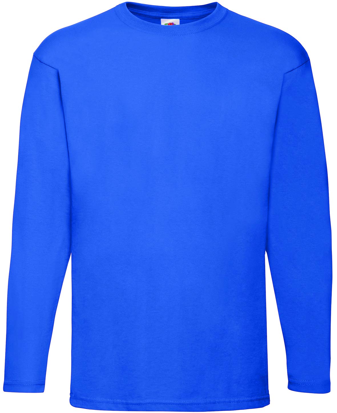 Fruit of the Loom Men's Valueweight Long Sleeve T-Shirt, Royal, XX-Large