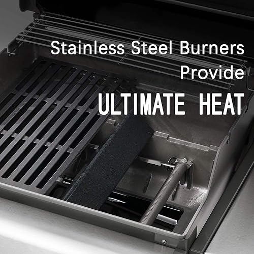 Miniatura 62 de Uniflasy 69787 - Tubos de quemador de parrilla para Weber Spirit y GS4 Spirit II serie 300, Spirit E310 E320 S310 S320 E330 S330 304 parrillas