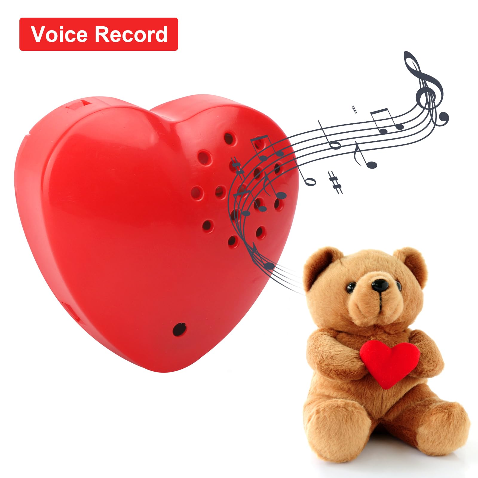 Registratore Vocale Per Peluche – Modulo 360 Secondi Con Audio Chiaro, Facile Da Usare, Perfetto Per Orsacchiotti E Progetti Fai-da-te