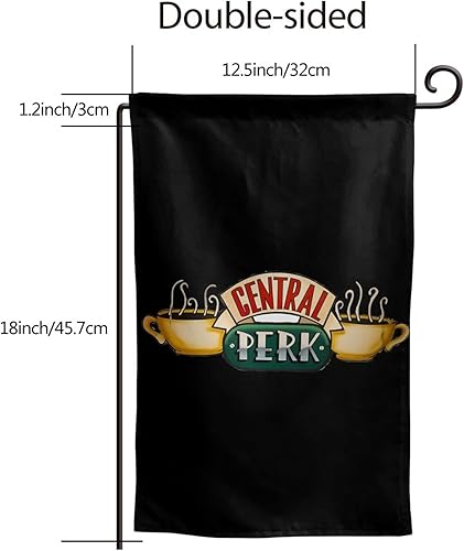 Miniatura 4 de Friends Tv Show Central Perk - Bandera de jardín de doble cara para decoración al aire libre, interior, jardín, patio