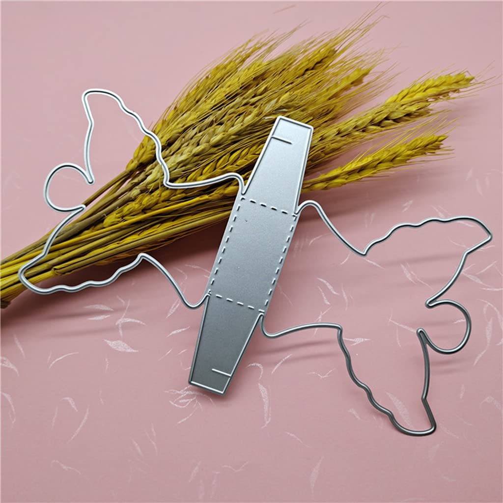 2 Set Di Fustelle In Metallo 3D Per Stencil Di Carta Scrapbooking Casa