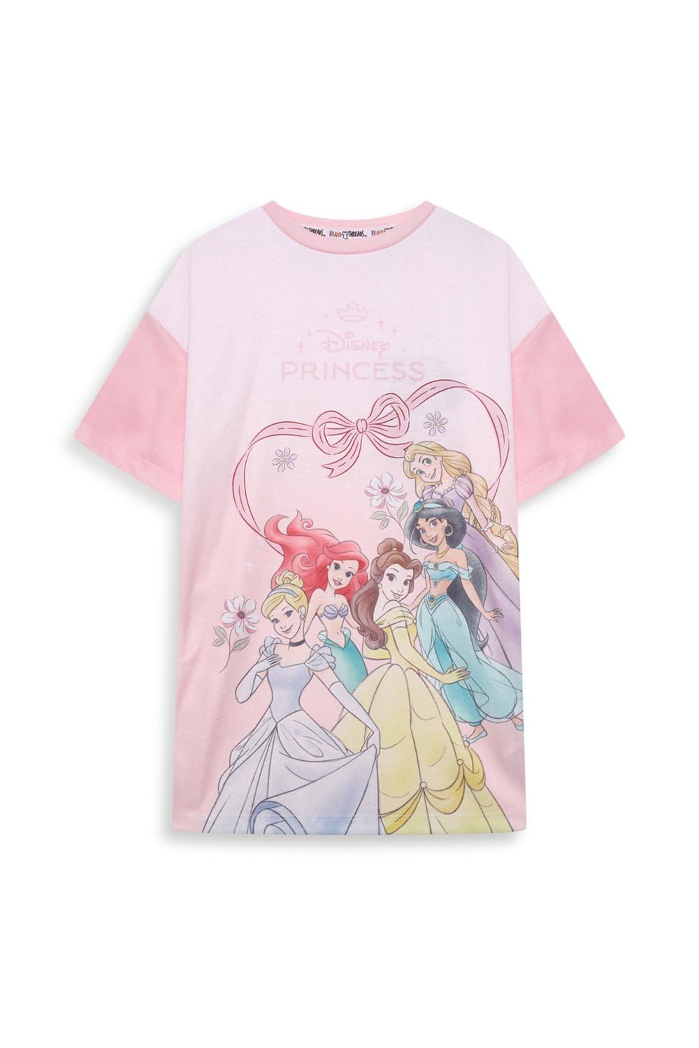 Brand Threads Princess Nightie, Pink, Size Age: 5-6 Years