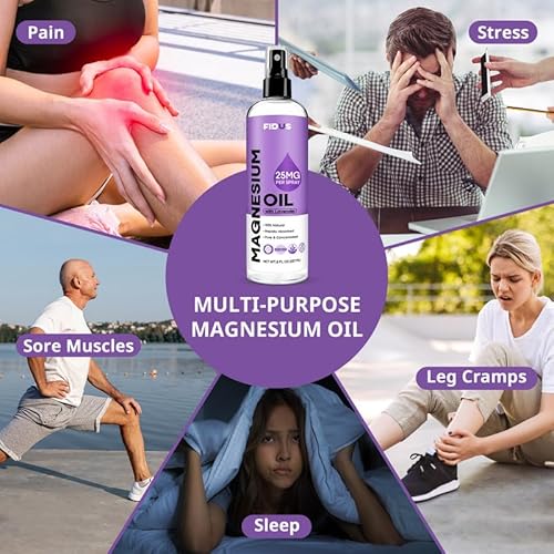 Fidus F100-LAVENDER-1 100% Pure Magnesium Oil Spray thumb #3
