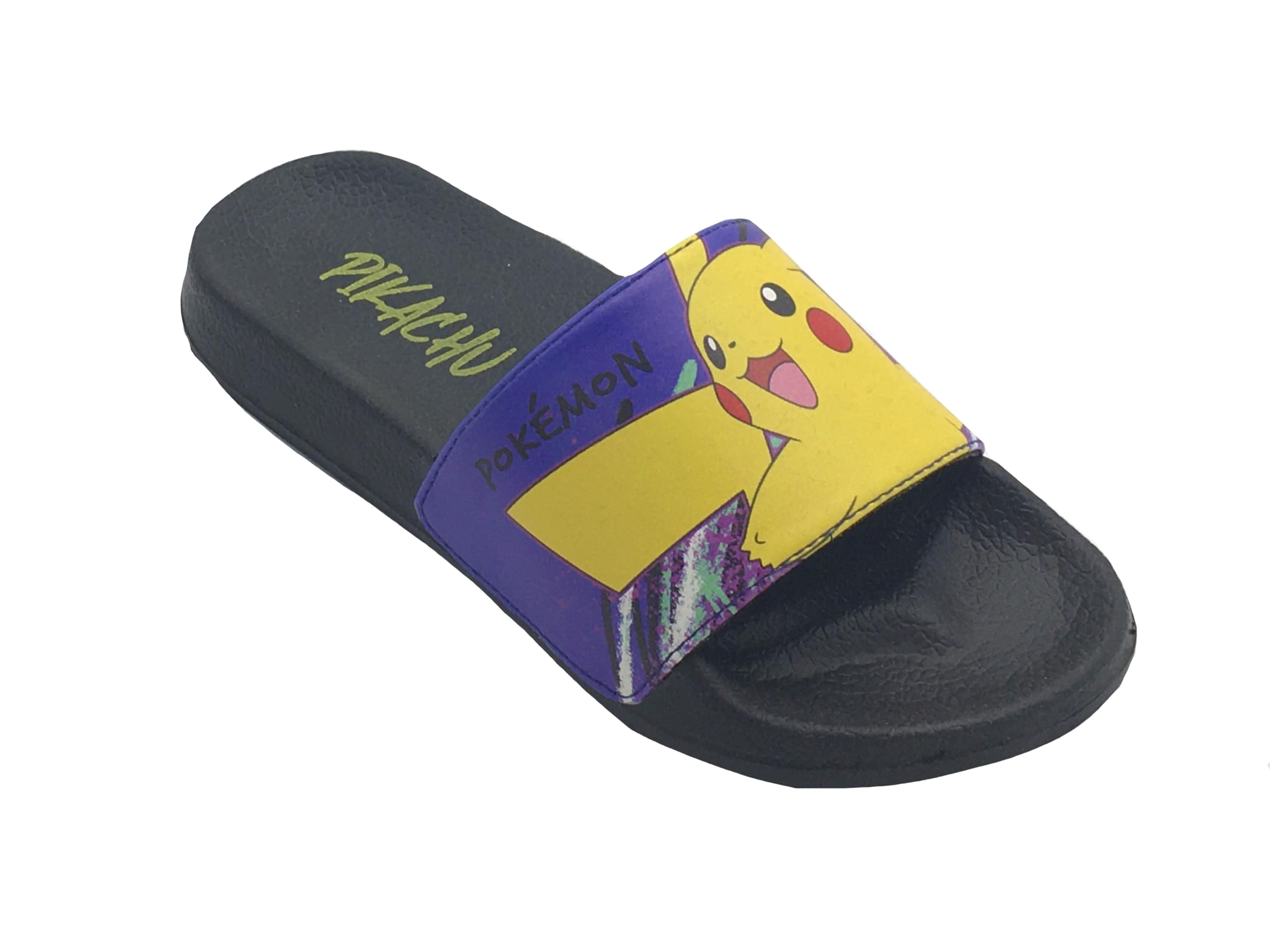Pokémon, Sliders pour garçons ou filles, tongs, sandales de piscine, taille 28-37 EU