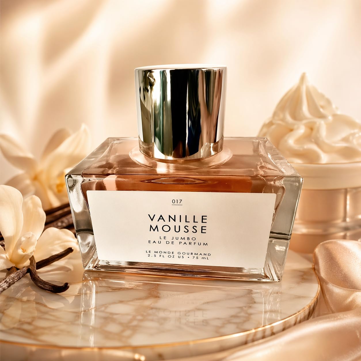 Amazon.com: Vanille Mousse Le Jumbo Eau de Parfum for Women, 3.4