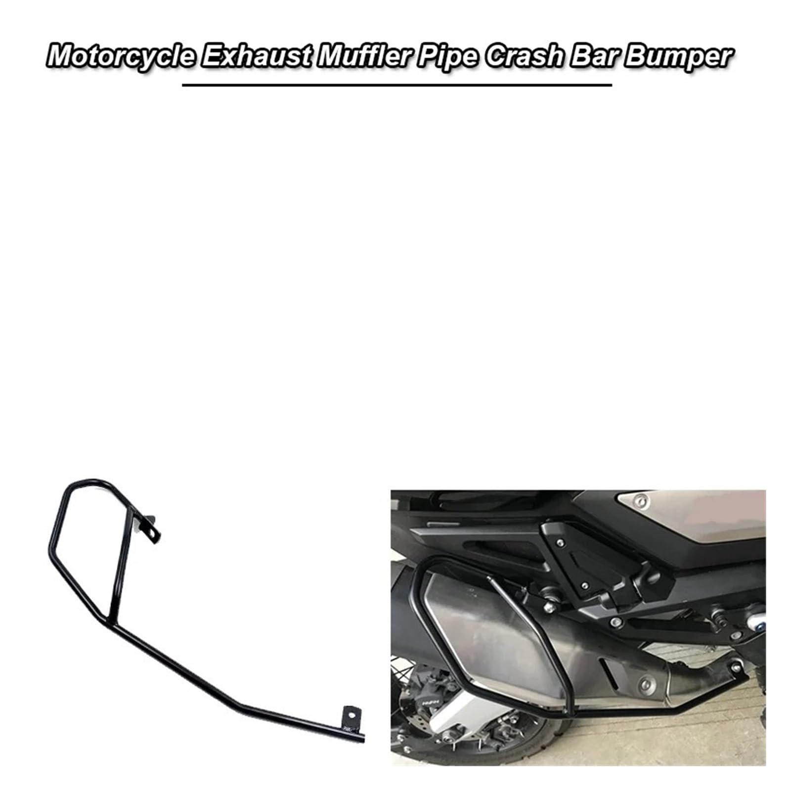Protector De Motor Para X-ADV 750 X-ADV 150 XADV750 XADV150 X ADV 750 150 2017-2019 Silenciador De Escape Para Motocicleta Tubo Protector Barra Parachoques Parachoques Parachoques Para Moto