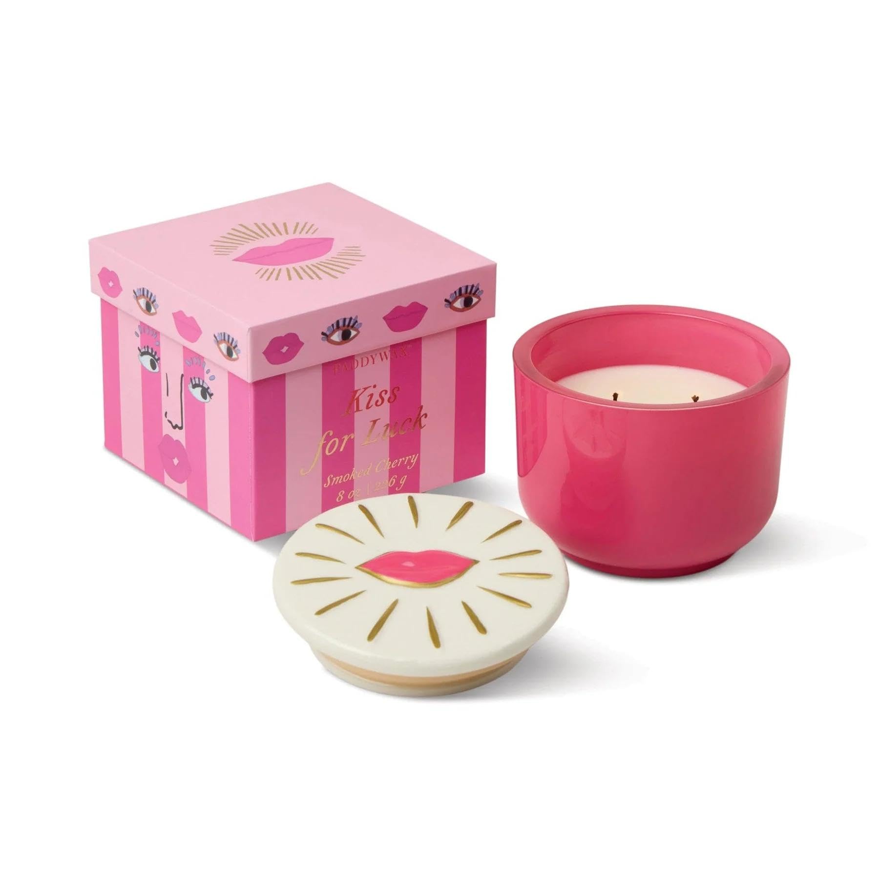 Paddywax Charmed Range Glass Candle - Smoked Cherry