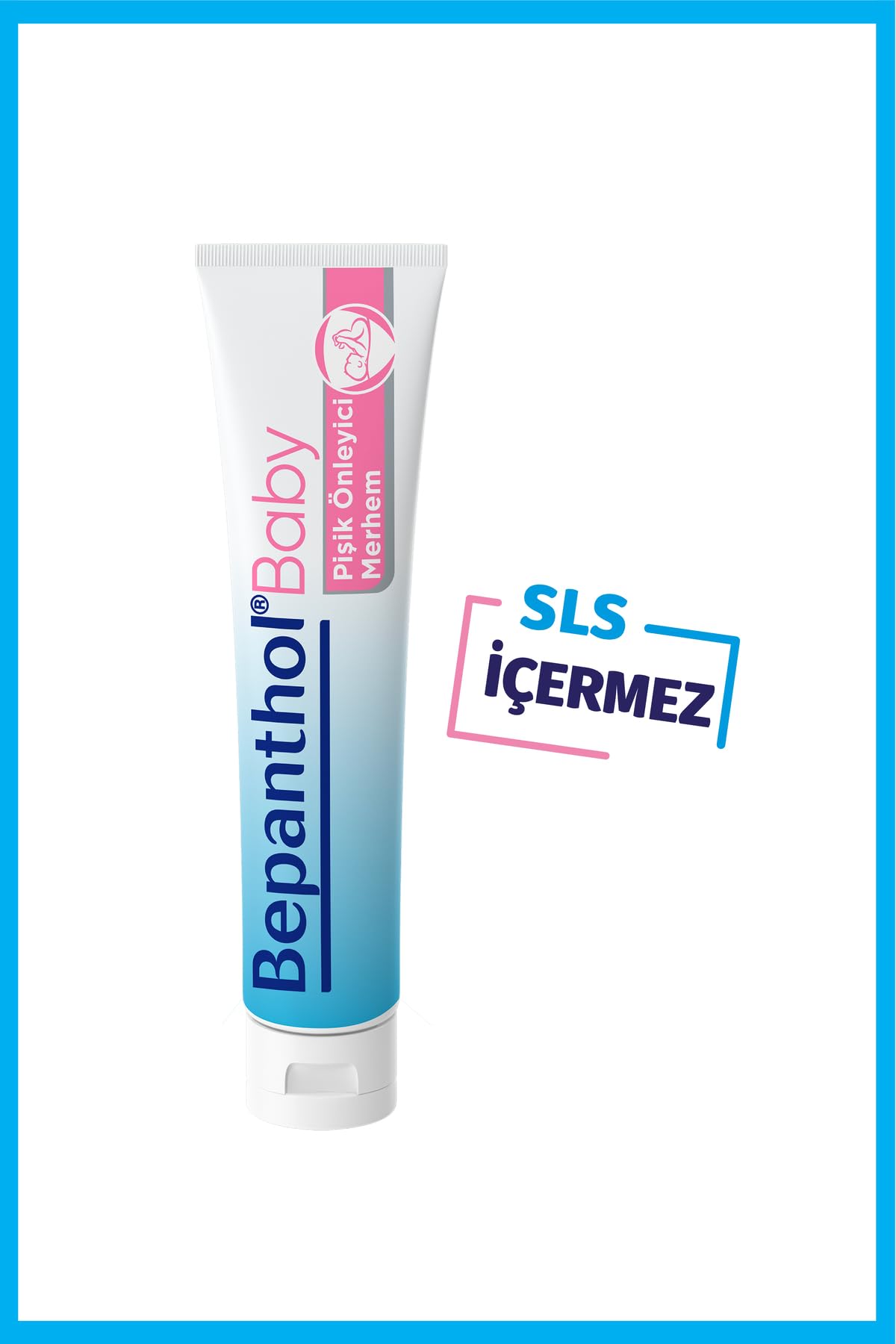 Bepanthol Baby Pişik Önleyici Merhem, 100 gr, 2li Paket, SLS İçermez, Parfüm İçermez