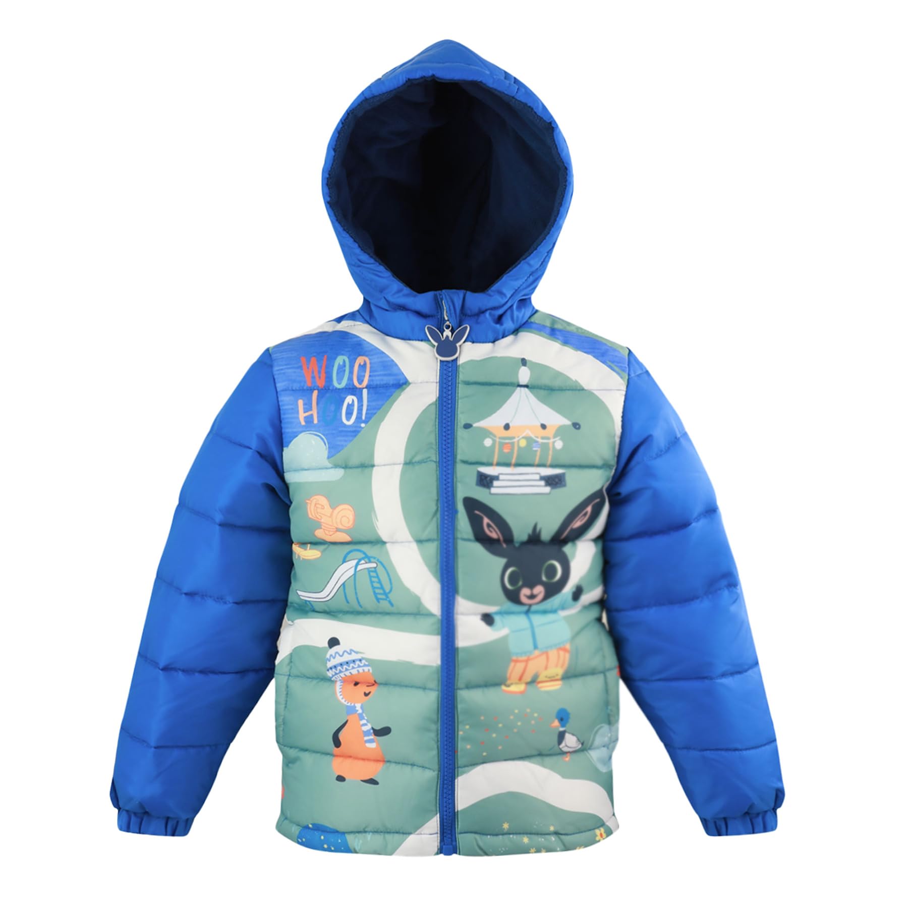 Bambina Bambino - Giubbotto Giaccone Parka Giacca Piumino Sintetico con Cappuccio - Autunno Inverno - Licenza Ufficiale