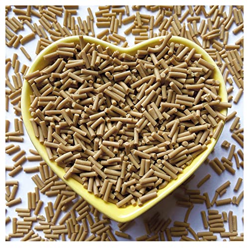 EHOPE 50g Fake Sprinkles Resin Sprinkles Fake Candy Sprinkles Clay Sprinkles Polymer Sprinkles Polymer Clay Slices for Nail Art DIY Crafts Cake Phone Case(14-Turmeric）