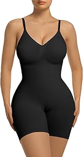 SHAPERX Shapewear for Women Tummy Control Bodysuit with Remo