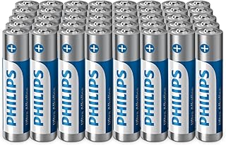 Ultra AAA Alkaline Batteries, Reliable for Remote Controls, Toys and Small Gadgets - Pack of 40