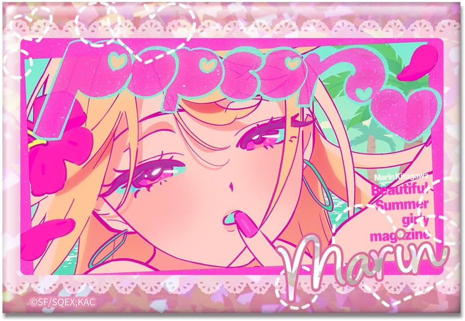 Bisque Doll Loves Season 2 Hologram Can Badge Ending Ver. Kitamawa I HBAN-B007-m10
