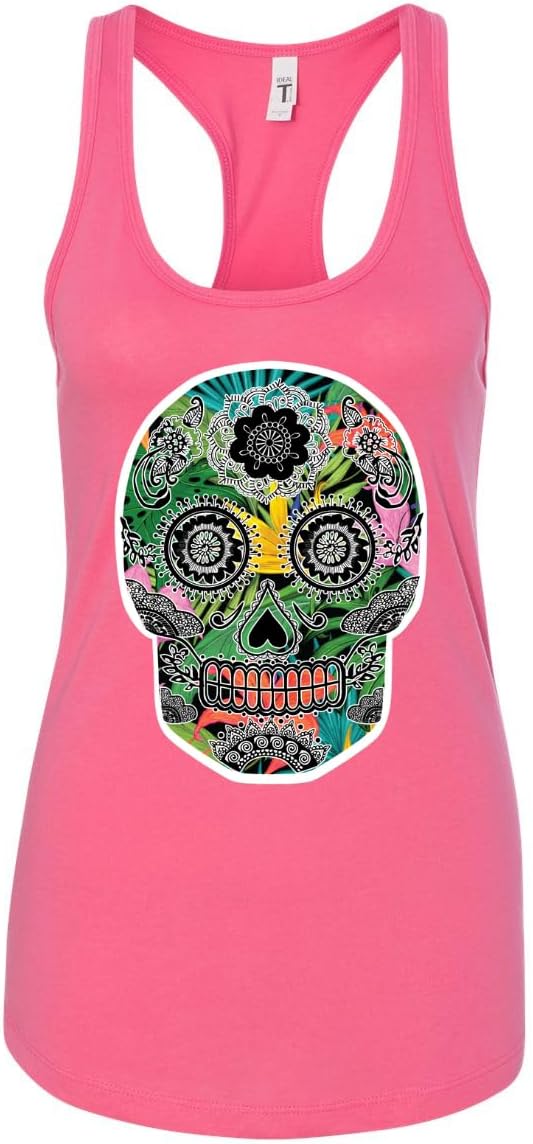 Skull Tank Tops Women's Fashion Novelty Tanktop