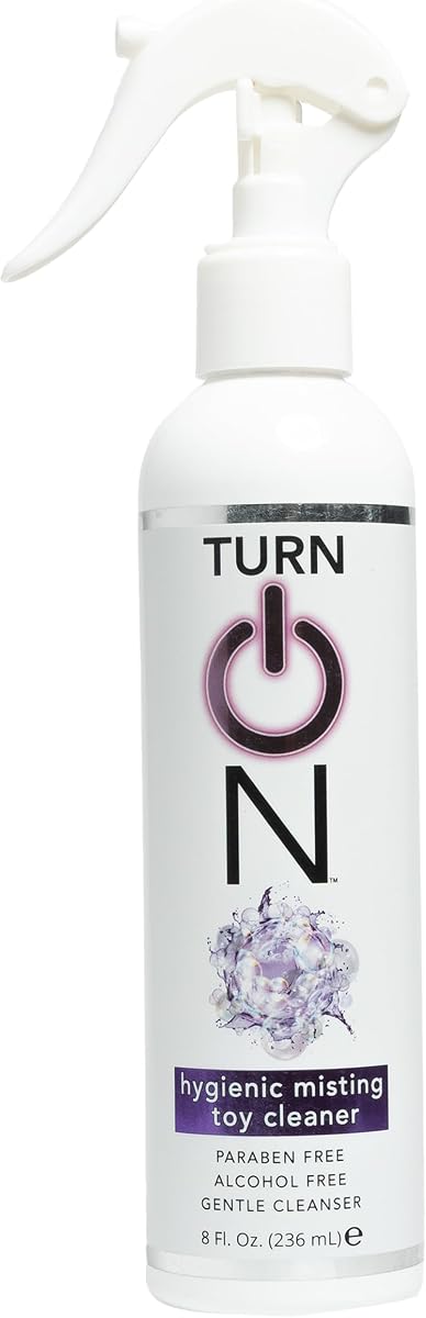 Turn On Hygienic Misting Toy Cleaner, Alcohol-Free Spray, 8 Oz