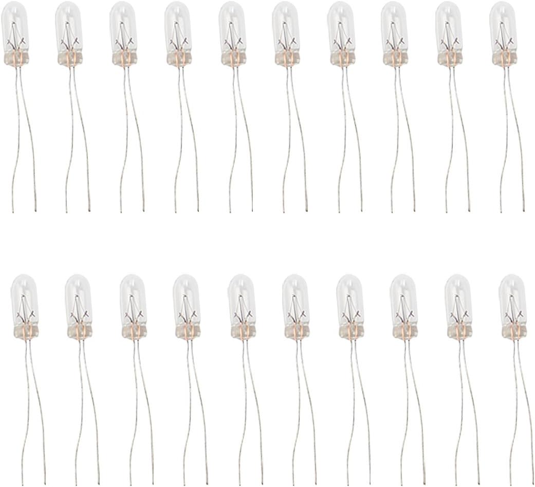 Dr.Roc 20 Pcs T5 Instrument Cluster Bulbs Gauge Panel Dashboard Back light Bulbs 12v Compatible with Chevy Silverado Suburban Avalanche Trailblazer GMC Sierra Yukon Dash lights