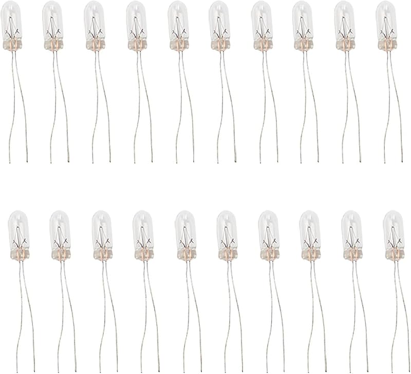 Lâmpadas T5 para painel e conjunto de instrumentos Dr.Roc 12 V, luz branca quente – 20 unidades