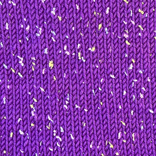 KnitPal Tweed Twinkles Soft Acrylic Speckled Baby Yarn for Knitting or Crocheting Blankets 8 skeins, 632 metres/400 Grams - Image 2