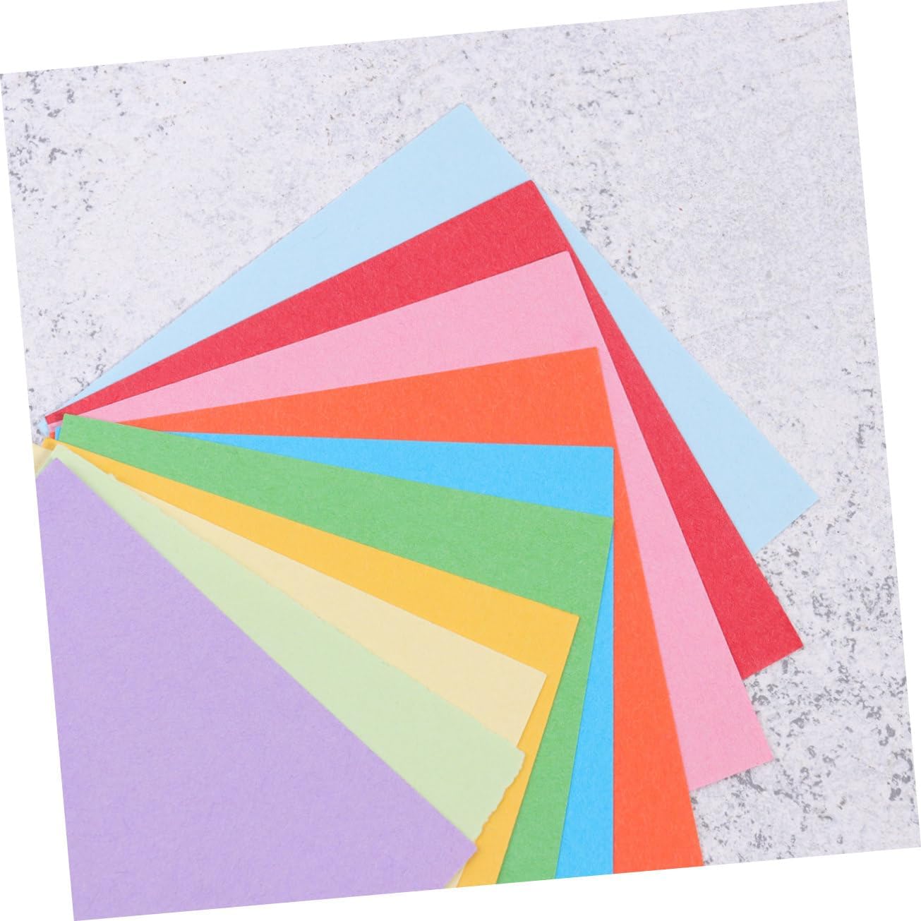 KALLORY 2000pcs Origami Paper of Square Paper Double-sided Boys and Girls Activities Art Supplies