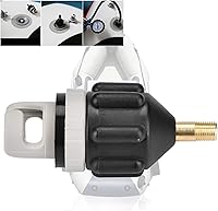 Vista 7 de Adaptador de bomba de barco inflable, convertidor de válvula de aire de compresor con accesorio de válvula de aire convencional estándar para bote