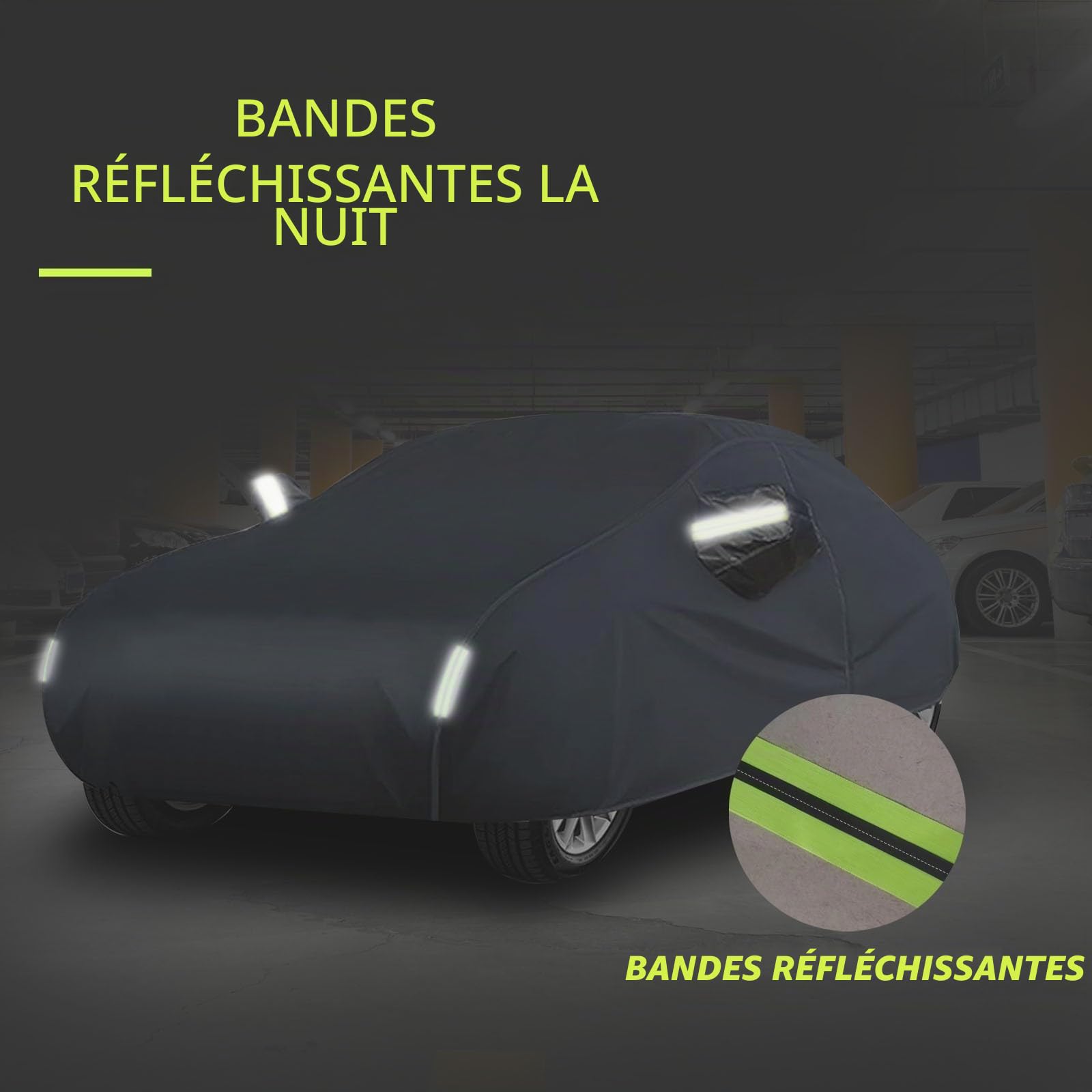 Bâche Voiture Extérieur pour BMW X3 G01 X3 E83 X3 F25 Housse de Voiture,Étanche Exterieur Couverture Complète Bâche Auto Housse de Protection Voiture