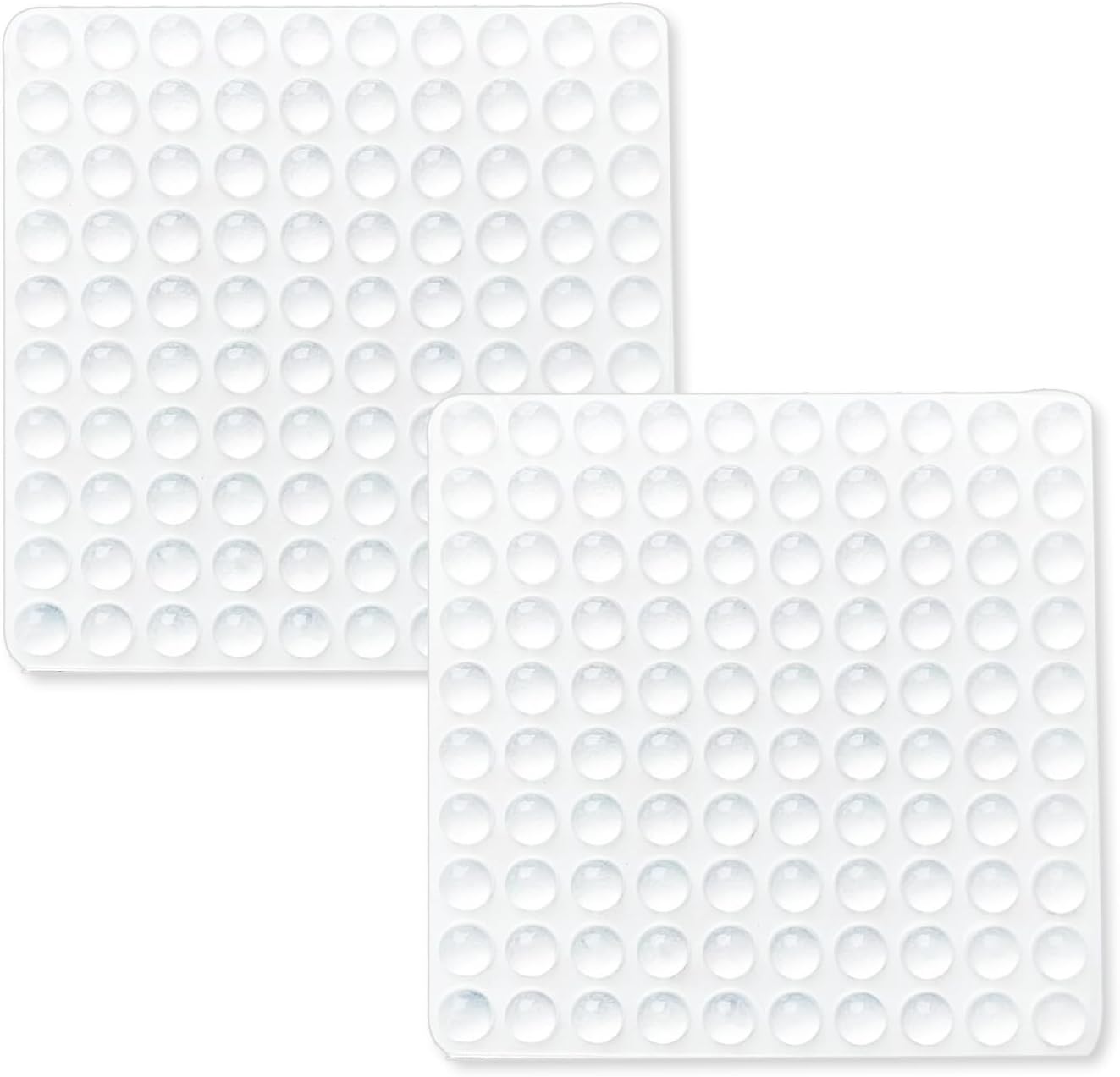 200pcs Silicone Door Bumpers,8x2mm Mini Buffer Furniture Pads,Rubber