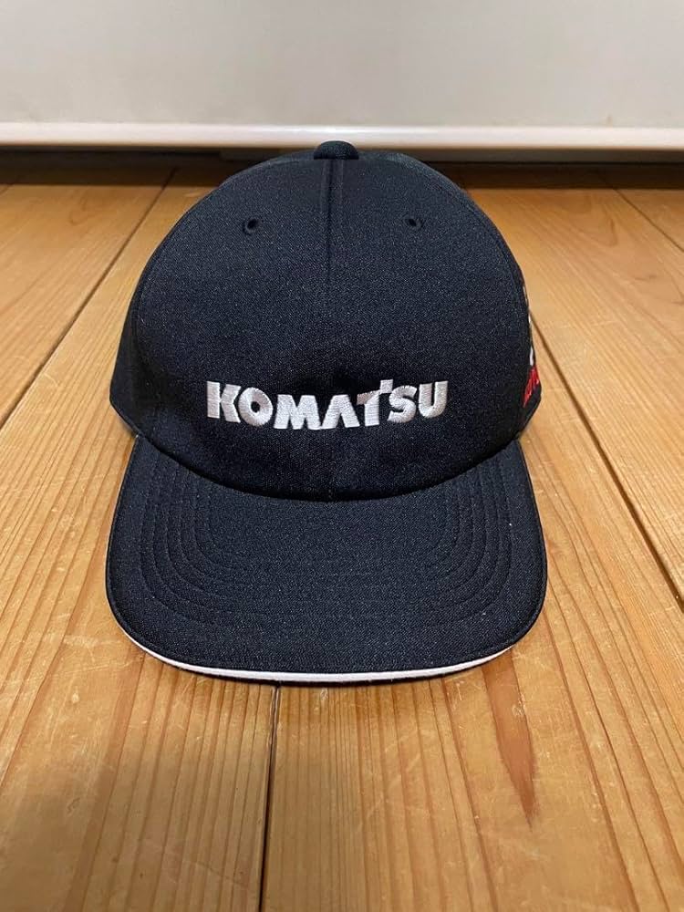 Amazon.co.jp: コマツ KOMATSU オリジナルキャップ 弁慶刺繍入り