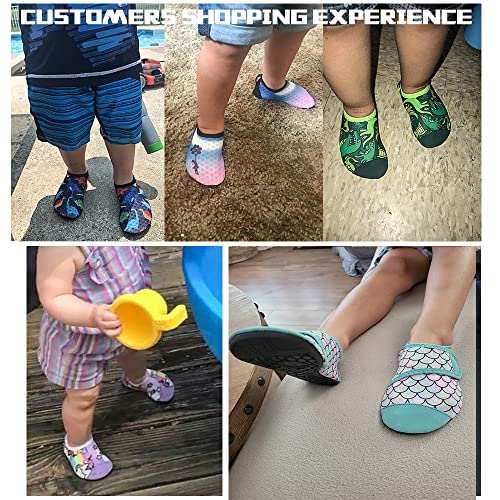 Image of Centipede Demon Kids Water Shoes Girls Boys Outdoor Quick Dry Barefoot Aqua Socks for Sport Beach Swim Pool Surf