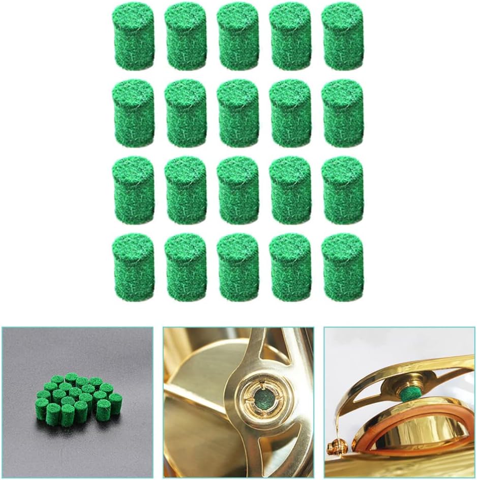 ERINGOGO Tenor Saxophone 20pcs Saxophone Columns Replacement Height Positioning Supplies Green Felt Bumper Accessories Pad Tools Alto Sax Parts Soprano Saxophone : Musical Instruments
