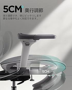 ヒーコ　美品　24年7月購入　Hbada E3 Proオフィスチェア HBADA E3 Pro 人間工学オフィスチェア（フットレスト付き）