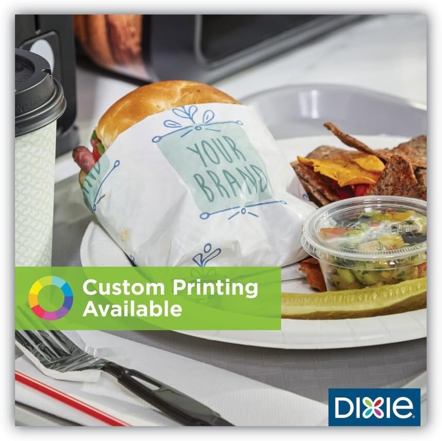 Dixie® WRAP,FOOD,12X12,WH GRC1212 - 1 Each