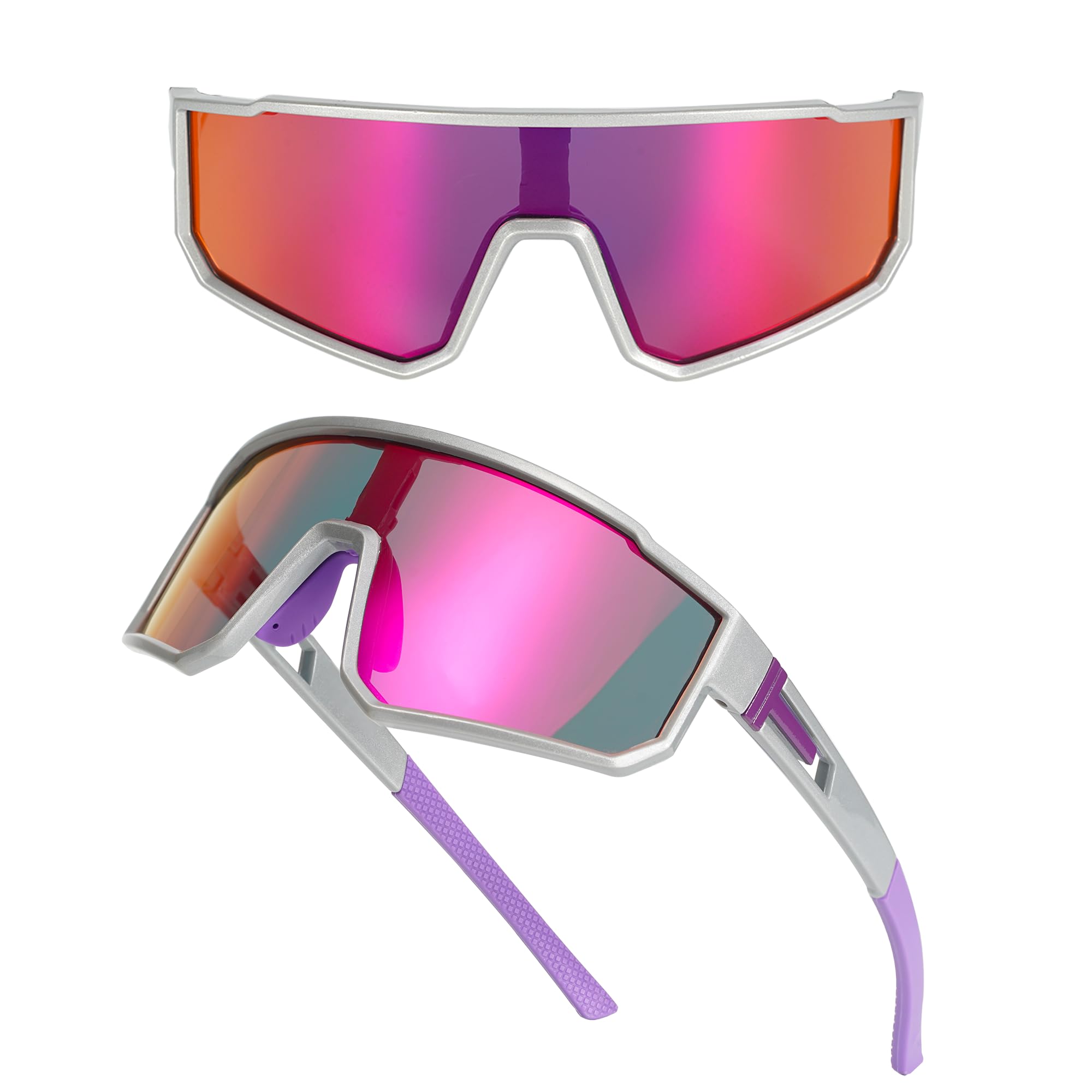 Running Sunglasses for Women,Sports Sunglasses,Polarized Women's Sunglasses,Skiing,Volleyball,Softball