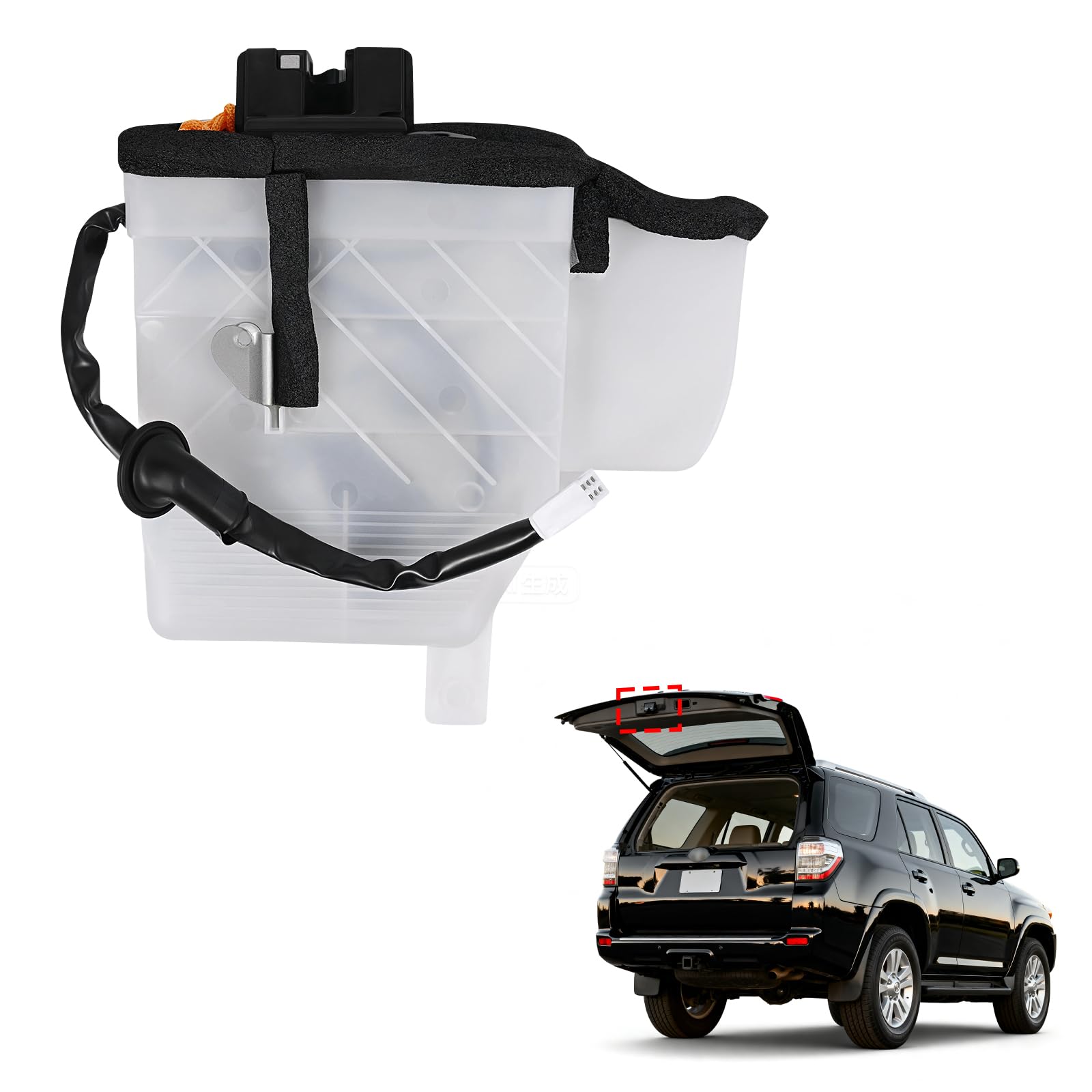 Rear Tailgate Lock Latch Actuator Assembly Compatible with Toyota 4Runner 2003-2009 Replaces# 69110-35090 69110-35060 69110-35062