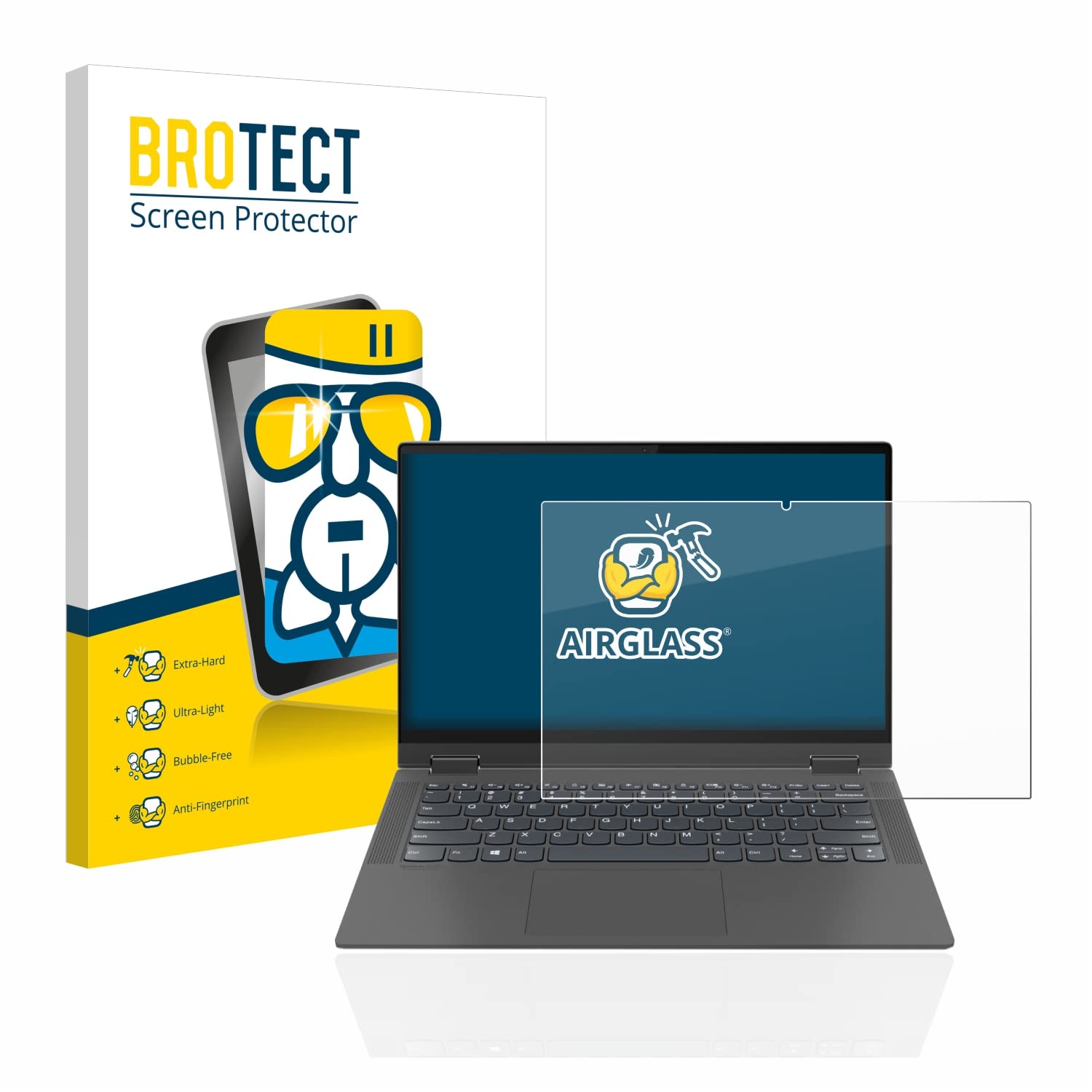 brotect Protection Écran Verre pour Lenovo IdeaPad Flex 5 14" 2020 Film Protecteur 9H
