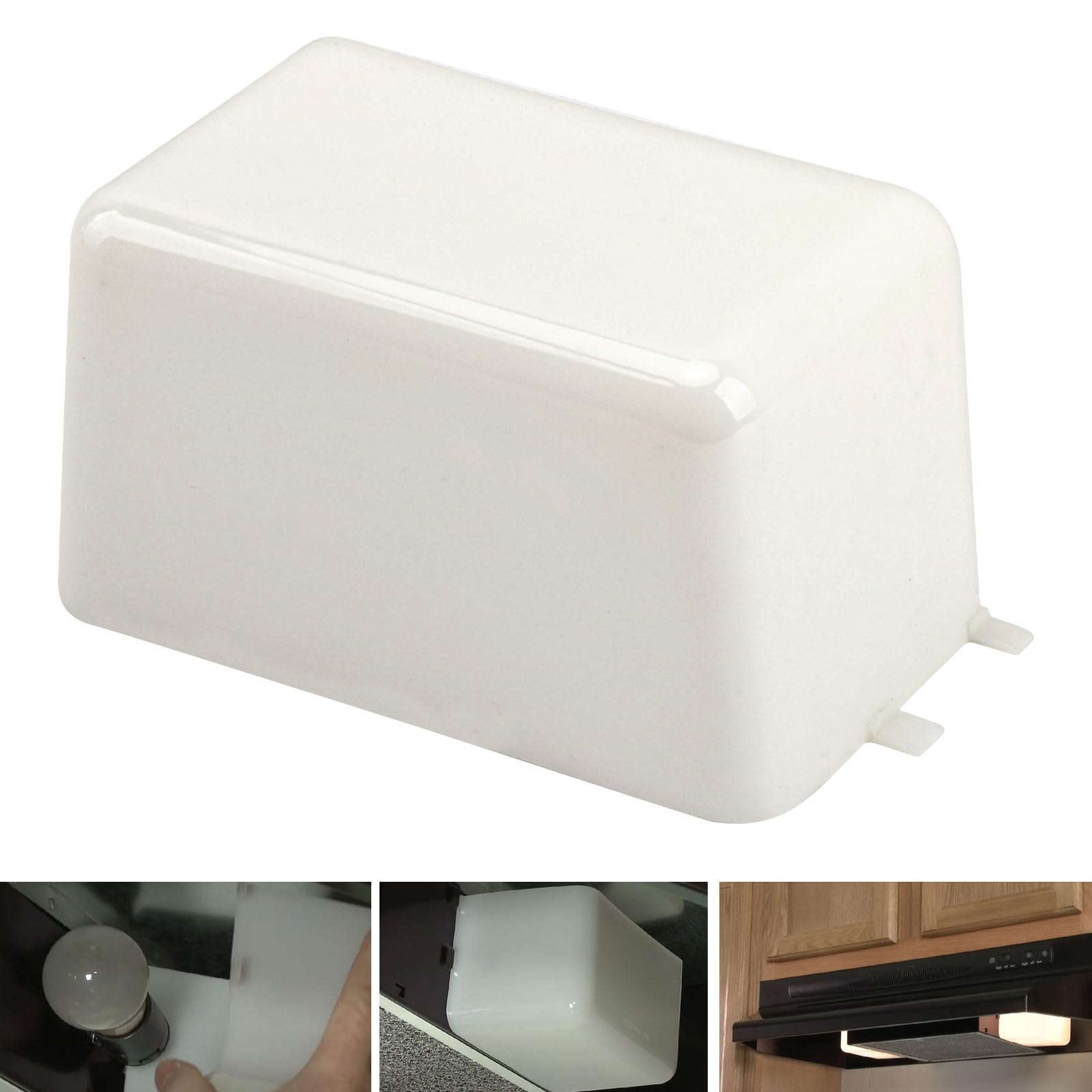 SR401650 Lente de cubierta de luz compatible con campana extractora Broan R401650 AP5613955 QL1 NS65