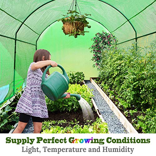 Benefitusa Hot Green House 10'X7'X6' Larger Walk In Outdoor Plant Gardening Greenhouse #TOP2
