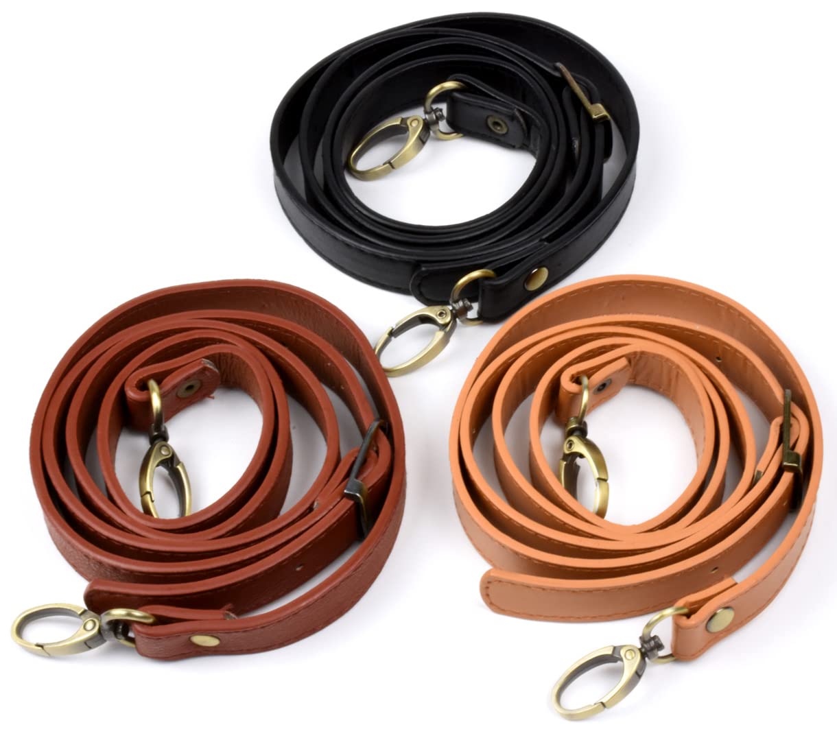 【モノグラム 総柄】ショルダーストラップ 肩当付き ゴールド金具　約128cm モノグラム 総柄】ショルダーストラップ 肩当付き ゴールド金具